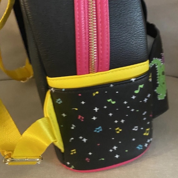 Loungefly Disney Parks GLOW Main Street Electrical Parade Mini Backpack & Ears - Picture 9 of 9